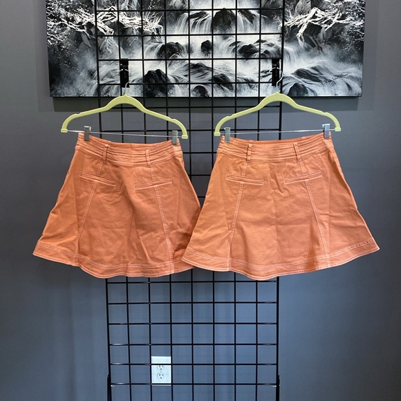 Anthropologie Pilcro Kick Flare Mini Skirt - Picture 6 of 8